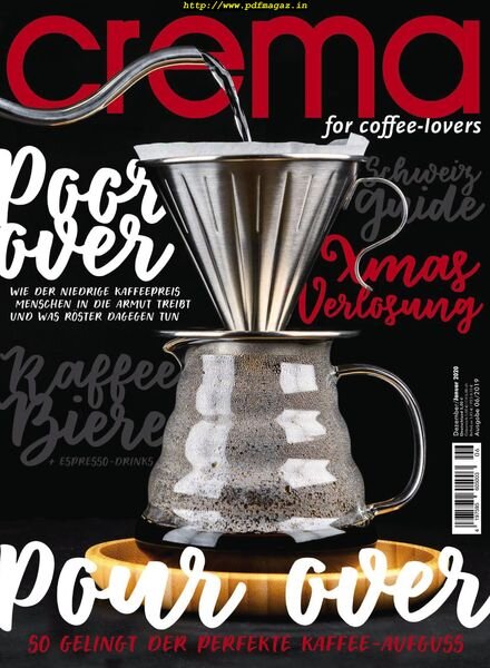 crema – Dezember 2019 – Januar 2020 Cover