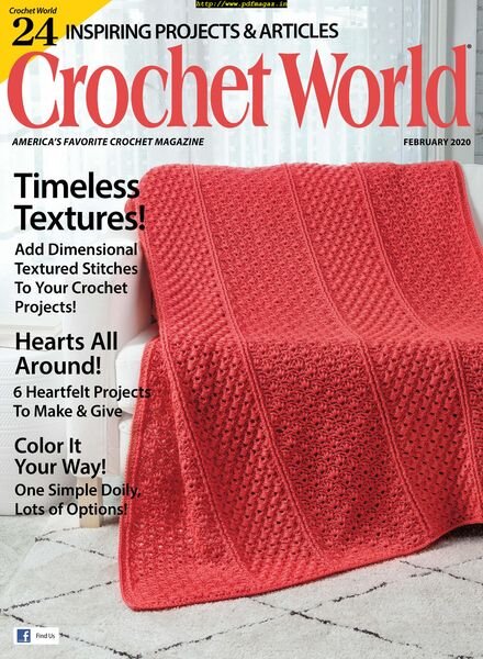 Crochet World – January 2020 Cover