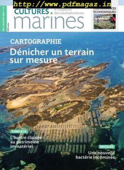 Cultures Marines – 01 decembre 2019