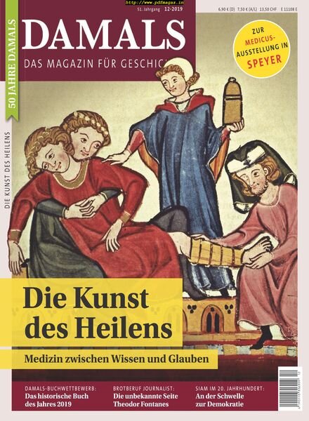 Damals – Dezember 2019 Cover