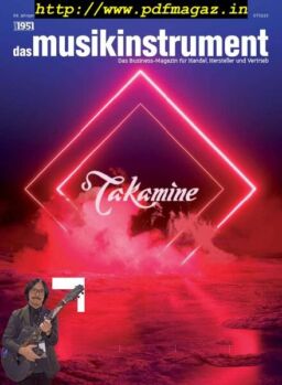 Das Musicinstrument – Nr.11, 2019