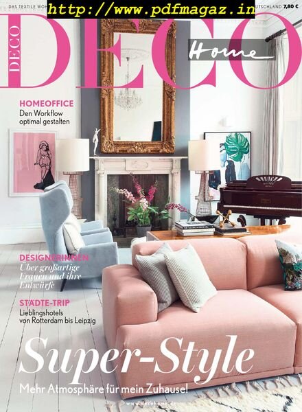 Deco Home – Januar-Marz 2020 Cover