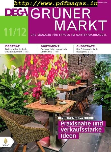 Dega Gruner Markt – November-Dezember 2019 Cover