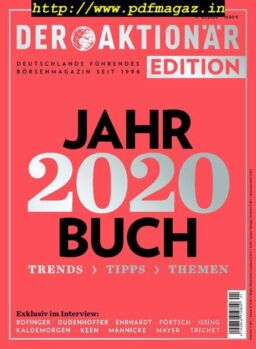 Der Aktionar – 19 Dezember 2019