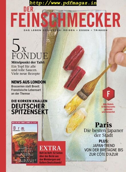 Der Feinschmecker – Januar 2020 Cover