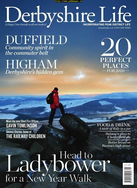 Derbyshire Life – January 2020 Cover