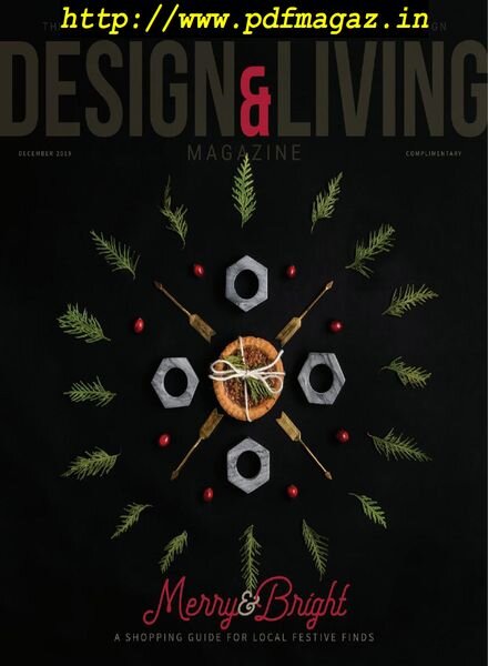 Design&Living – December 2019 Cover