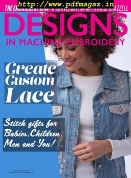 Designs in Machine Embroidery – March-April 2019
