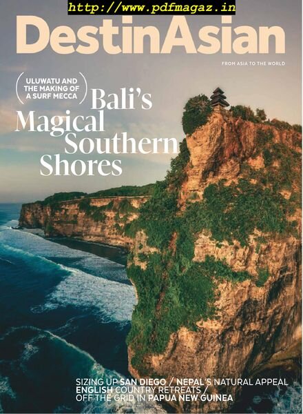 DestinAsian – December 2019 Cover