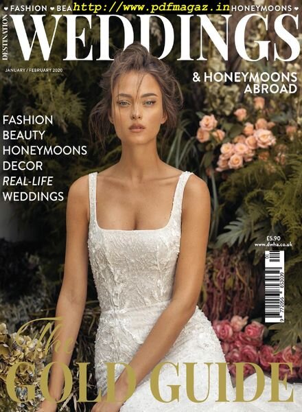 Destination Weddings & Honeymoons Abroad – January-February 2020 Cover