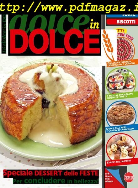 Di Dolce in Dolce – Novembre-Dicembre 2019 Cover