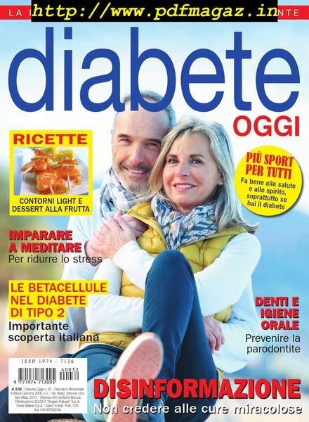 Diabete Oggi – Aprile-Maggio 2014 Cover