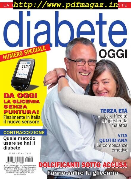 Diabete Oggi – Dicembre 2014 – Gennaio 2015 Cover