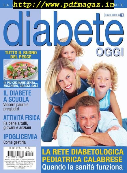 Diabete Oggi – Febbraio-Marzo 2014 Cover