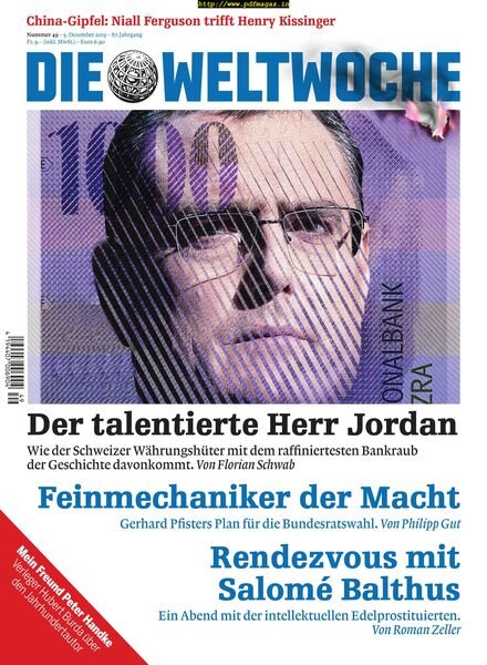 Die Weltwoche – 05 Dezember 2019 Cover