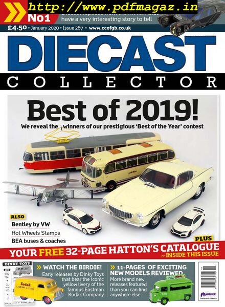 Diecast Collector – Issue 267 – January 2020 Cover