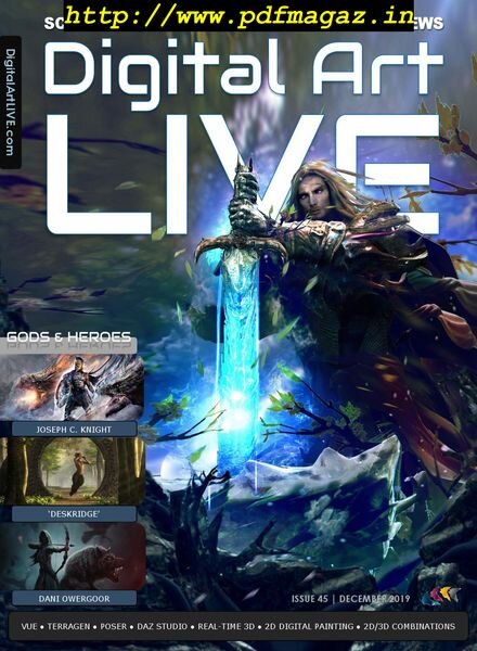 Digital Art Live – December 2019 Cover