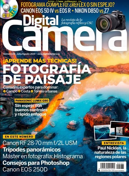 Digital Camera Espana – Julio-Agosto 2019 Cover