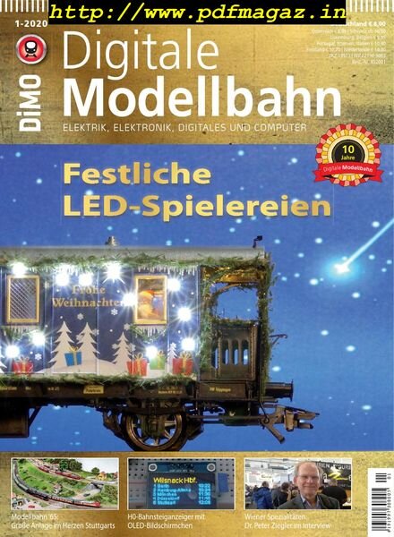 Digitale Modellbahn – Nr.1, 2020 Cover
