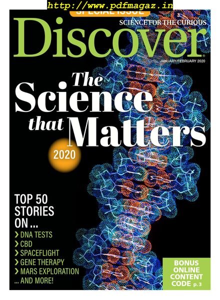 Discover – January 2020 Cover