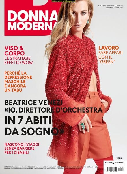 Donna Moderna – 04 dicembre 2019 Cover