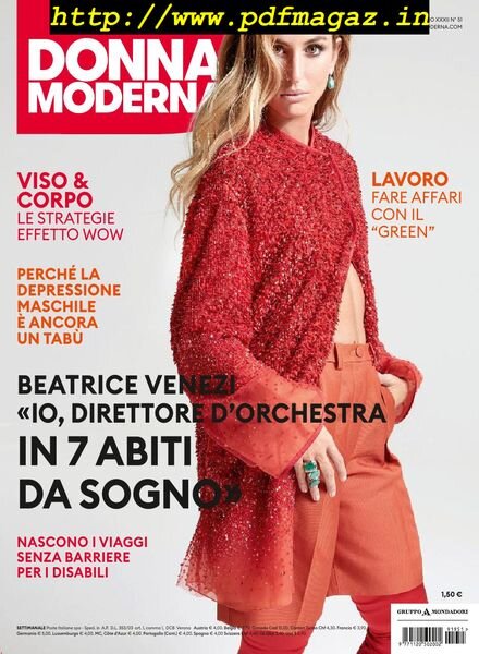 Donna Moderna – 05 dicembre 2019 Cover