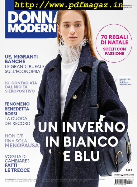 Donna Moderna – 28 Novembre 2019 Cover