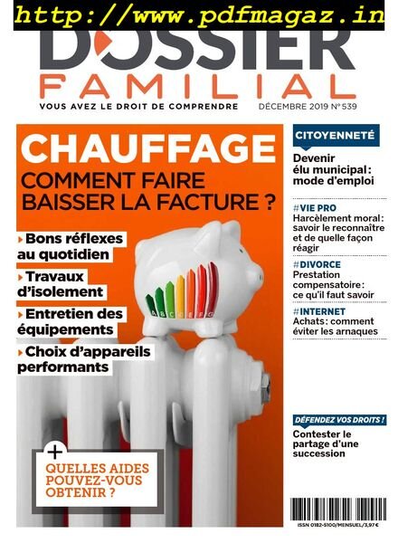 Dossier Familial – decembre 2019 Cover