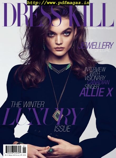 Dress To Kill – Winter 2019-2020 Cover