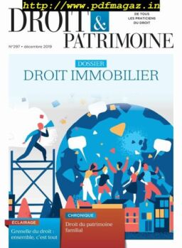 Droit & Patrimoine – 01 decembre 2019
