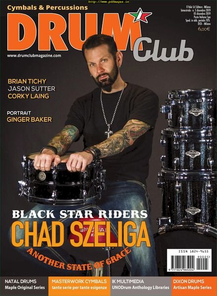 Drum Club – dicembre 2019 Cover