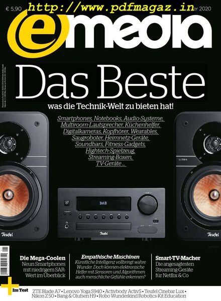 E-Media – Dezember 2019 Cover