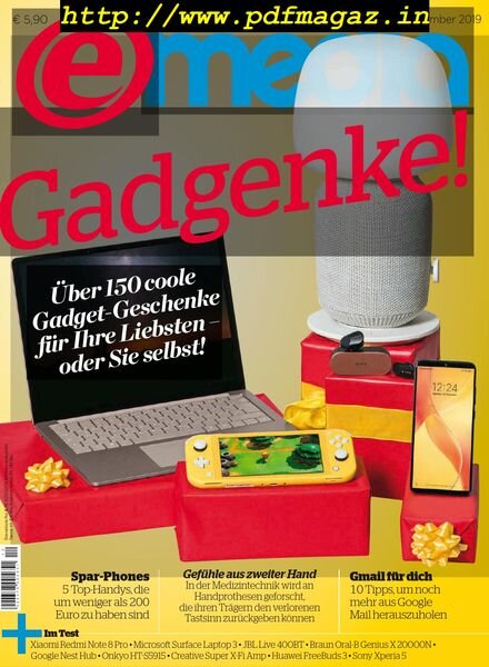 E-Media – November 2019 Cover