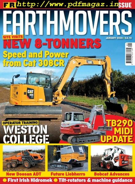 Earthmovers – January 2020 Cover
