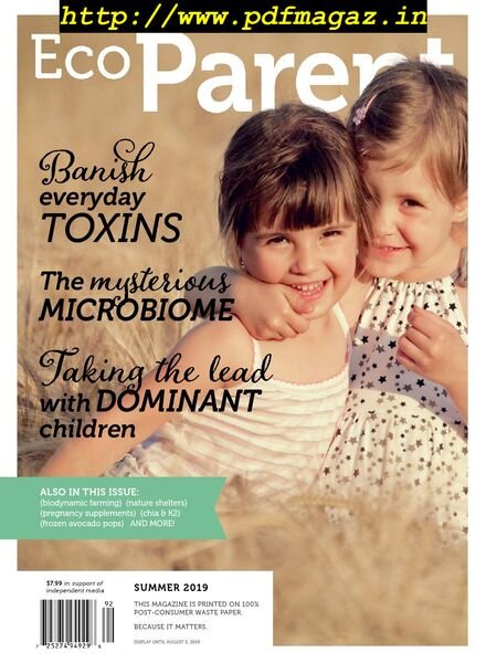EcoParent – Summer 2019 Cover