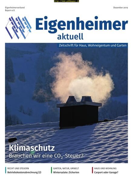 Eigenheimer aktuell – Dezember 2019 Cover