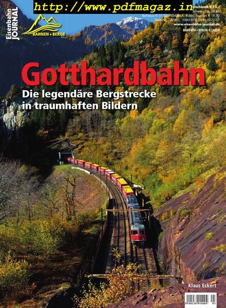 Eisenbahn Journal Bahnen+Berge – Nr.1 2020 Cover