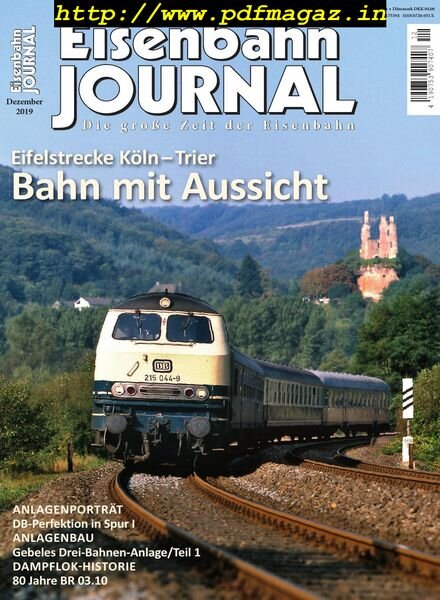 Eisenbahn Journal – Dezember 2019 Cover