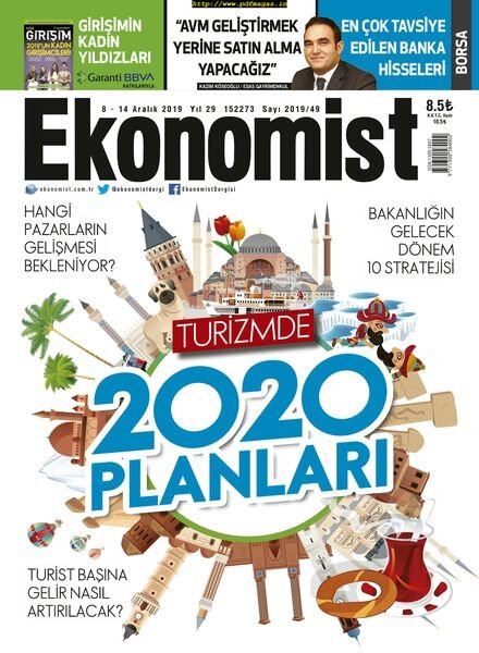Ekonomist – 07 Aralik 2019 Cover