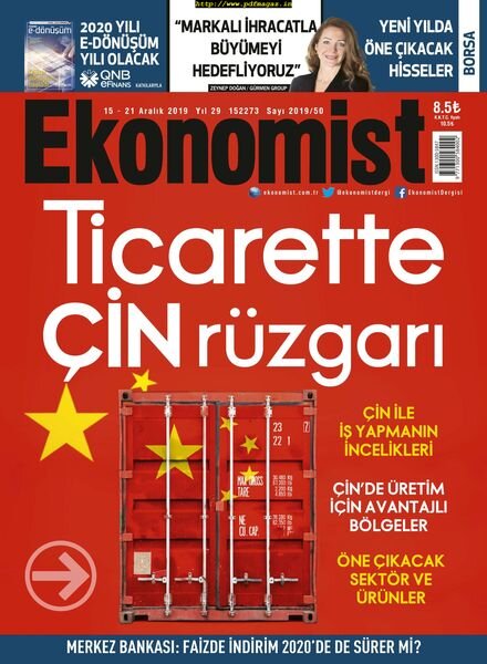 Ekonomist – 14 Aralik 2019 Cover