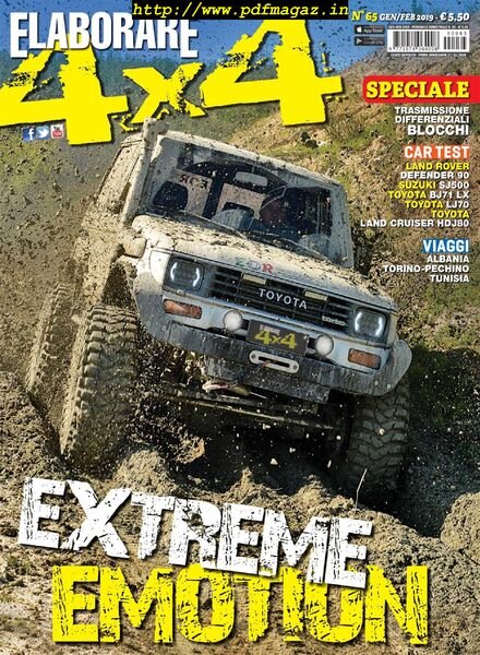 Elaborare 4×4 – Gennaio-Febbraio 2019 Cover