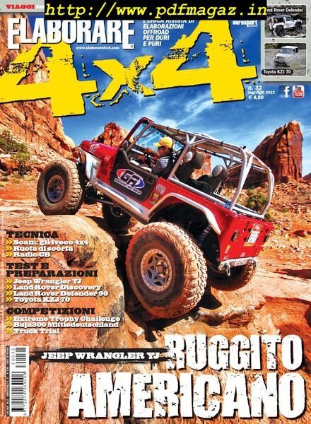 Elaborare 4×4 – Luglio-Agosto 2013 Cover
