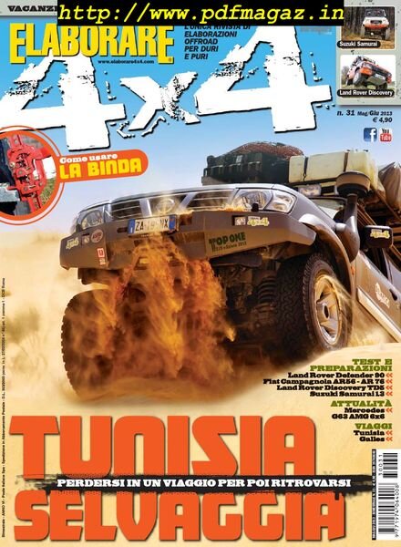 Elaborare 4×4 – Maggio-Giugno 2013 Cover