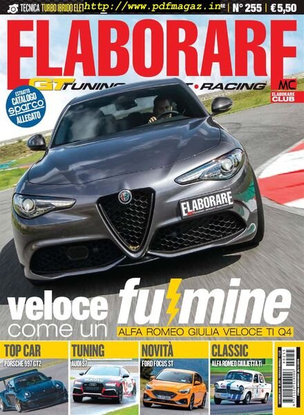 Elaborare – Dicembre 2019 Cover