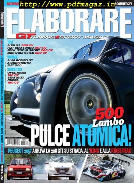 Elaborare – Giugno 2013 Cover