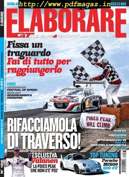 Elaborare – Settembre 2013 Cover