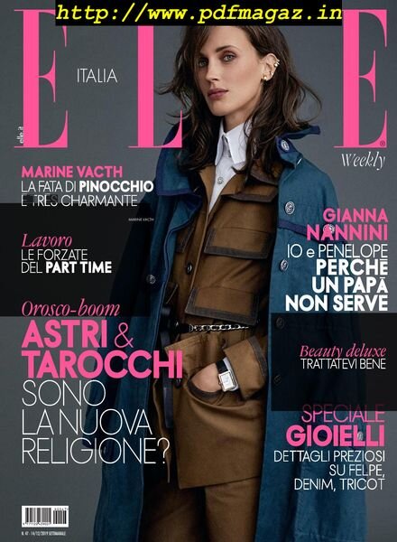 Elle Italia – 14 dicembre 2019 Cover