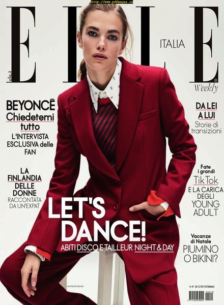 Elle Italia – 28 dicembre 2019 Cover