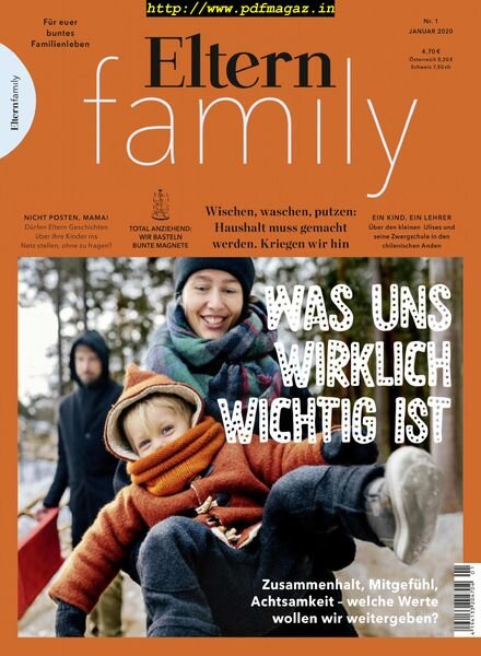 Eltern Family – Januar 2020 Cover