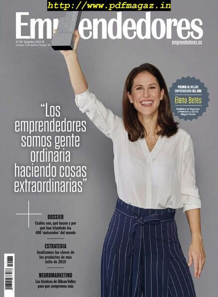 Emprendedores – diciembre 2019 Cover